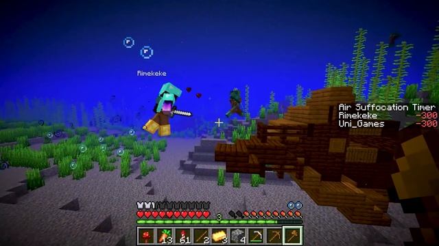 ? Майнкрафт Но МЫ МОЖЕМ ДЫШАТЬ ТОЛЬКО ПОД ВОДОЙ! смотреть онлайн