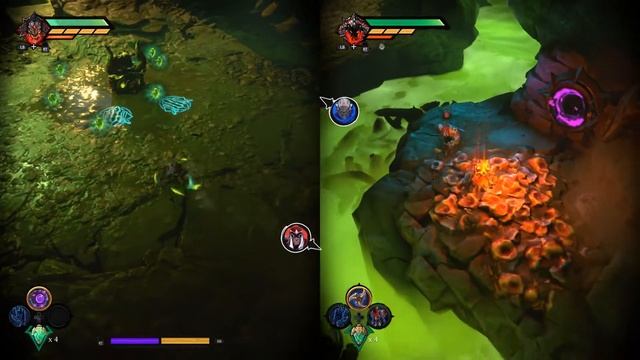 Darksiders Genesis прохождение от поклонников серии вдвоём Split screen часть 8 смотреть онлайн