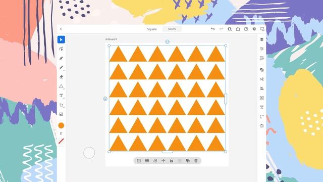 ADOBE ILLUSTRATOR FOR IPAD - VIDEO 20 - REPEAT OPTIONS EXPLAINED смотреть онлайн