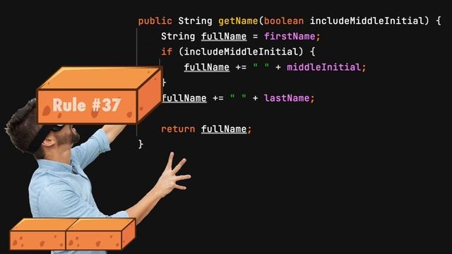 Rule #37 - Avoid passing boolean arguments смотреть онлайн