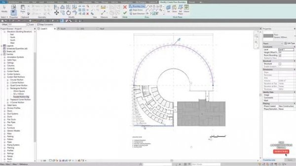 Revit 2023 | Wave Facade & Curve Walls by BIG Architects in Revit Tutorial