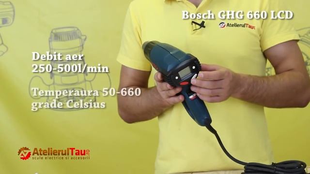 Suflanta cu aer cald Bosch GHG 660 LCD - AtelierulTau.ro - Wunder Haff смотреть онлайн