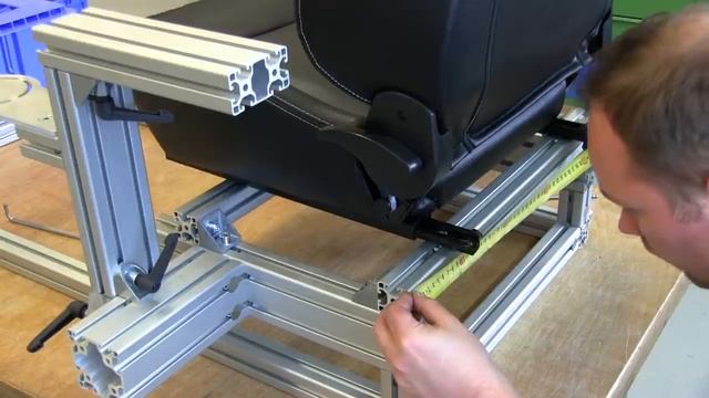 Flight Sim Rig - Full Aluminium with Thrustmaster Warthog смотреть онлайн