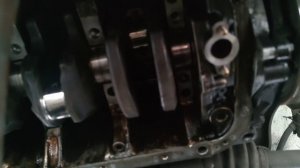 шлифуем коленвал не снимая его/ f20z1/honda accord 5 / застучал двигатель/ провернуло вкладыши