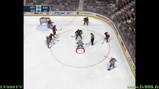 NHL09 - Montreal Canadiens Vs New Jersey Devils - Match 46 - LV888 TV смотреть онлайн