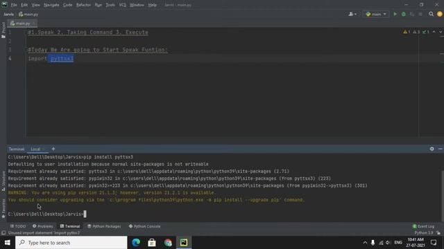 Iron Man Jarvis AI Desktop Voice Assistant | Python Tutorials For Absolute Beginners. смотреть онлайн