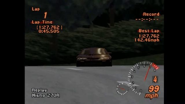 Gran Turismo 2 - Nismo 270R powersliding смотреть онлайн