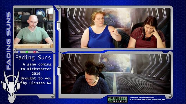 Fading Suns: Session 2 - Temple of Silence and Light смотреть онлайн