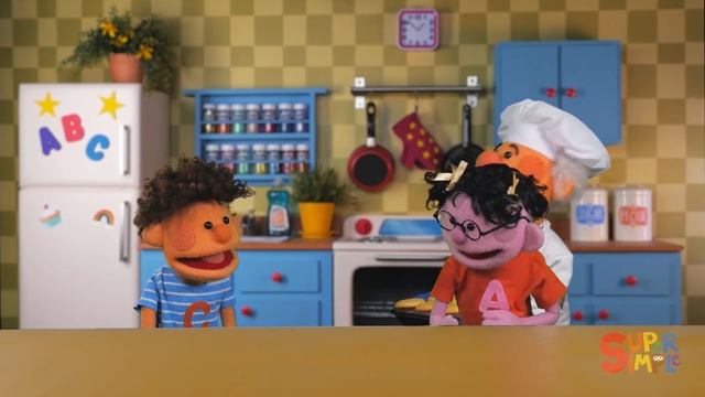 Pat-A-Cake | Kids Songs | Super Simple Songs смотреть онлайн