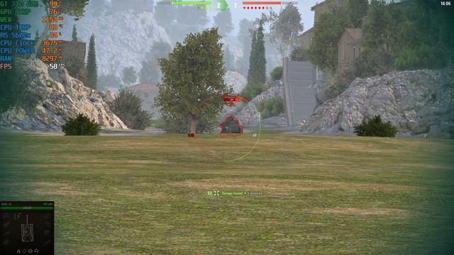 World Of Tanks Gameplay On GT 710-1080P(No Commentary) смотреть онлайн