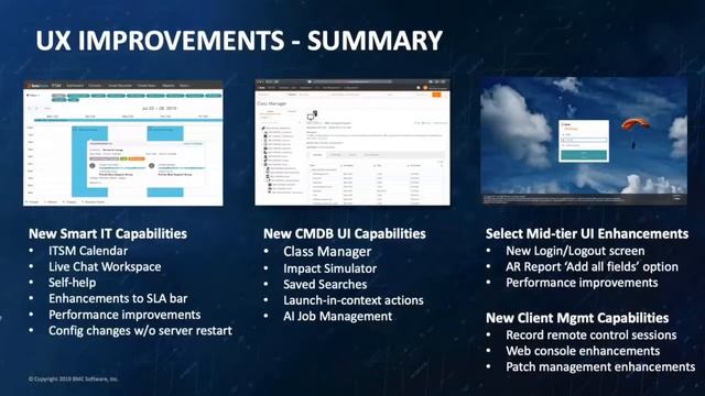 Whats New In BMC Helix ITSM