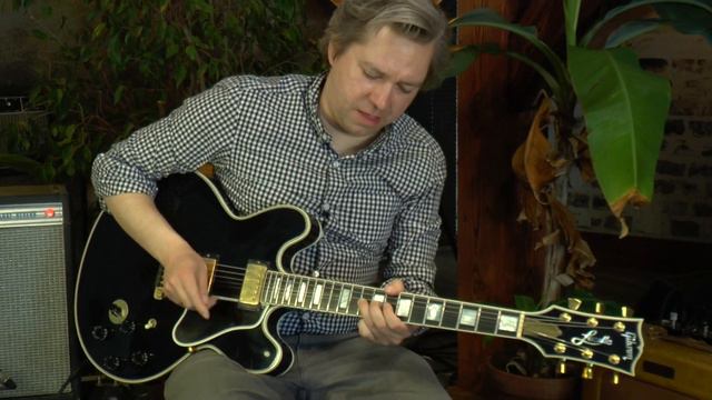 Gibson ES-355 TD Lucille B.B.King guitar presented by Vintage-Guitar Oldenburg and Tobias Hoffmann смотреть онлайн