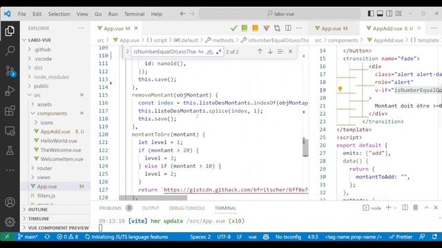 Vue.js - components смотреть онлайн