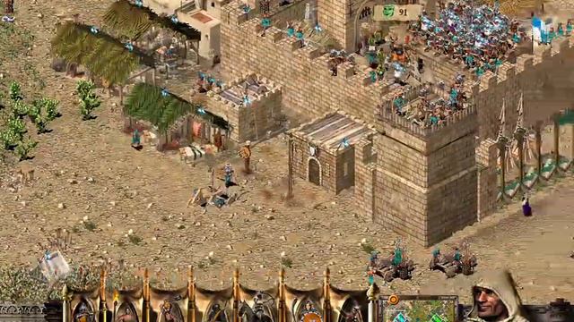 120000 GOLD VS 3000 GOLD/3 WOLFS VS 1 ME / STRONGHOLD CRUSADER (PART 2) смотреть онлайн