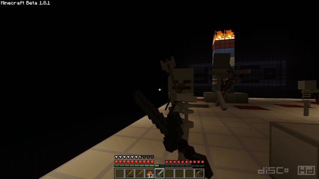 Minecraft 1.4.7 мини-игра Cake Defense смотреть онлайн