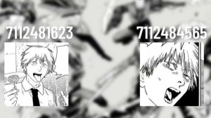 Chainsaw Man Roblox Music Id's + DECAL ID'S | Part 1