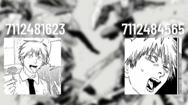 Chainsaw Man Roblox Music Id's + DECAL ID'S | Part 1