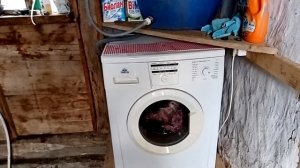 Стиральная машина Авт. без центр. воды и слива. Деревенский ВРЕМЕННЫЙ вариант. Деревенские Будни