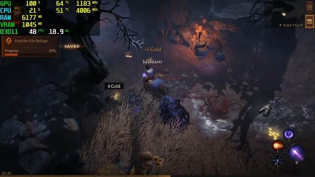 Diablo Immortal RX 550 - 1080p High, смотреть онлайн