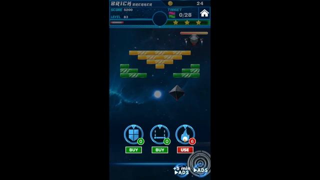 Brick Breaker Cyber, 81-85 уровень ? смотреть онлайн