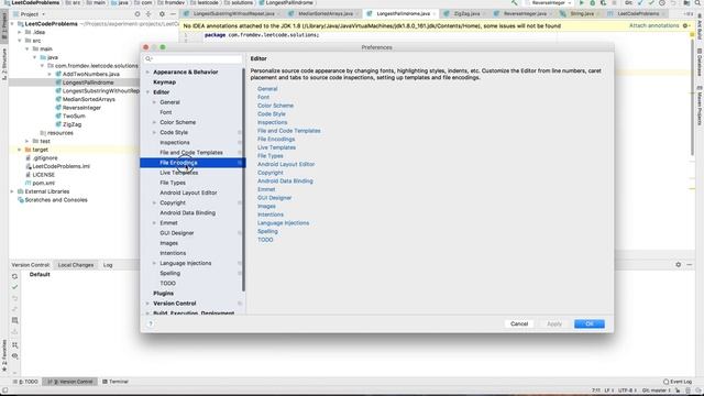 How To Change File Encoding Intellij Idea on Mac OS смотреть онлайн