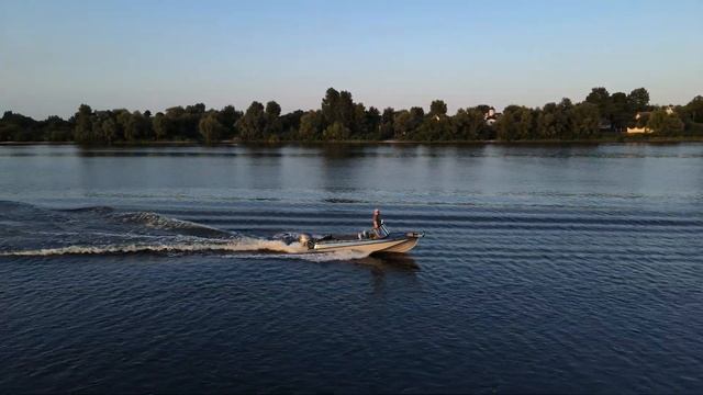 Казанка 5М под мотором Yamaha 60 FETL