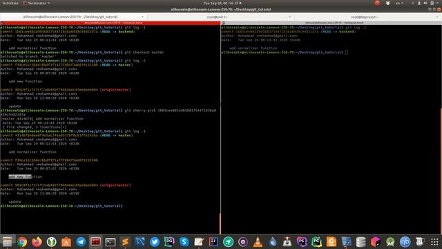 22 - آموزش دستور git cherry-pick смотреть онлайн