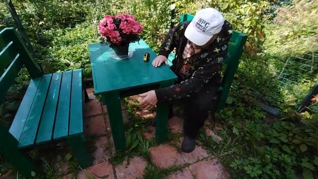 мебель для дачи своими руками, стол и 2 скамейки, чертеж смотреть онлайн