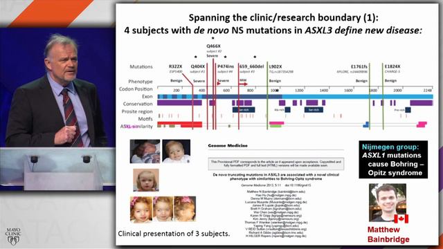 The Impact of Clinical Exome Sequencing on Genetic Reseearch - Richard Gibbs, Ph.D. смотреть онлайн