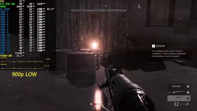 XEON E5 2689 GTX 950 2GB OC in Battlefield 5 1080p [LOW SETTINGS] смотреть онлайн