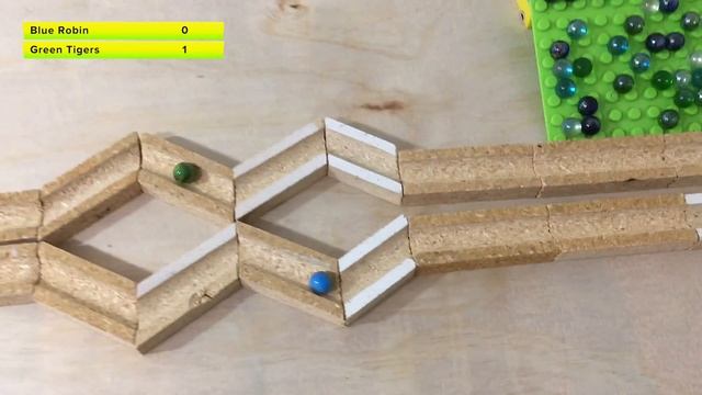 Marble Race Track - Glass Marble Run Tournament 4 Final смотреть онлайн