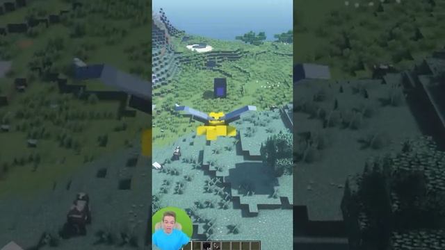 КАК ПОПАСТЬ В КРАЙ БЕЗ ПОРТАЛА #Shorts Майнкрафт смотреть онлайн