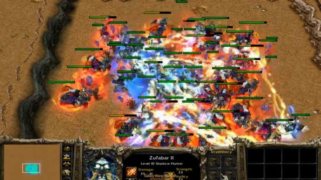 25 Shadow Hunter vs 25 Death Knight (With Skills) 1080p смотреть онлайн