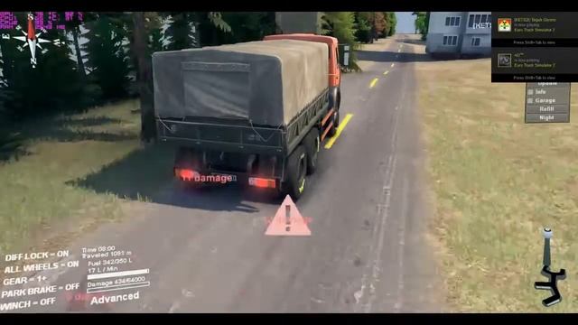 Spintires On Core 2 Duo E7400 and Nvidia GT 610 смотреть онлайн