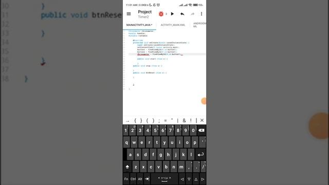 Android AIDE Tutorial (creating to timer app) смотреть онлайн