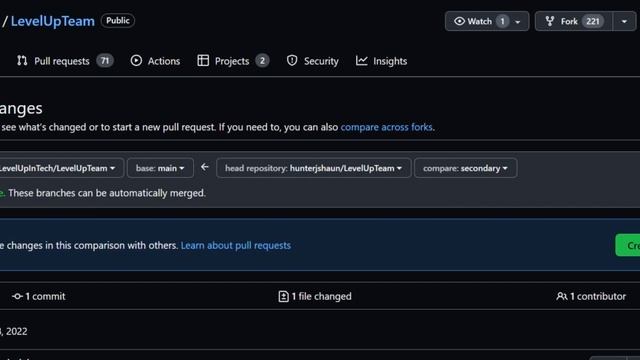 Creating a GitHub Pull Request смотреть онлайн