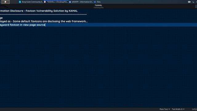 BWapp : Information Disclosure - Favicon Vulnerability Solution (LOW Security) смотреть онлайн