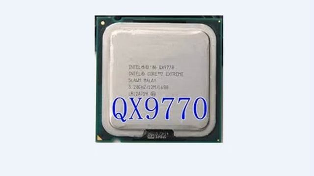 ESPECIFICAÇAO PROCESSADOR INTEL CORE EXTREME QX9770