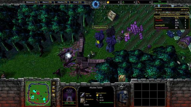 Warcraft 3 Zombie Defense #2 смотреть онлайн