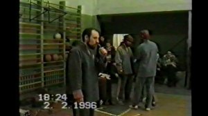 Урок №18.7. 1996.02.2. Техника работы одного против трех противников в кулачном бое. В Павловске.