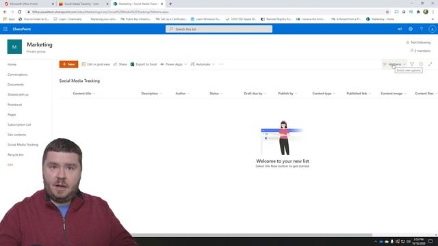 MICROSOFT LISTS IN SHAREPOINT ONLINE TUTORIAL - How to set up and use the Content Scheduler Templat смотреть онлайн
