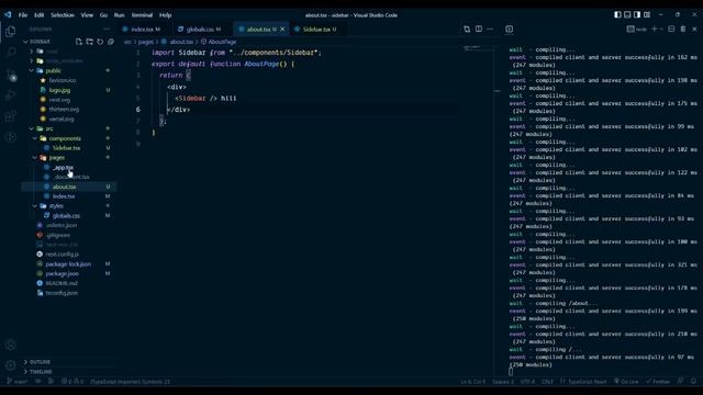 Collapsible Sidebar in Next.js смотреть онлайн