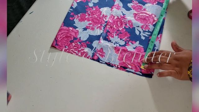 stylish gather Top for jeans / girl top DIY (SOB / style o blender) смотреть онлайн