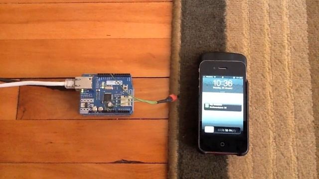 SMS Messages from the Arduino Ethernet Shield смотреть онлайн