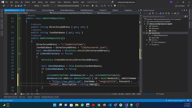 Json - Başlangıç ve ileri seviye ( Windows Form Uygulaması ) смотреть онлайн