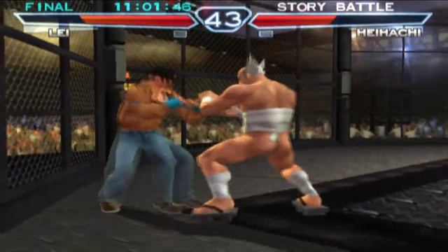 Tekken 4 Lei Story Mode смотреть онлайн