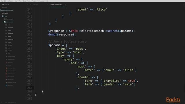 Integrat Elasticsearch With PHP & Laravel: Perform Simple Query With Elasticsearch PHP| Packtpub.co