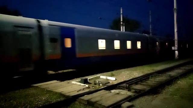 Электровоз KZ4AT-0005 пассажирский поезд тальго тулпар Алматы-2 Шымкент станция Алматы-1жд вокзал смотреть онлайн