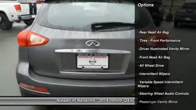 2014 Infiniti QX50 Nanaimo BC N0097A смотреть онлайн