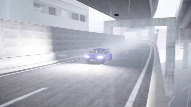 Honda Civic Type-R (FL5) 2023 sad highway drive (Assetto Corsa) смотреть онлайн